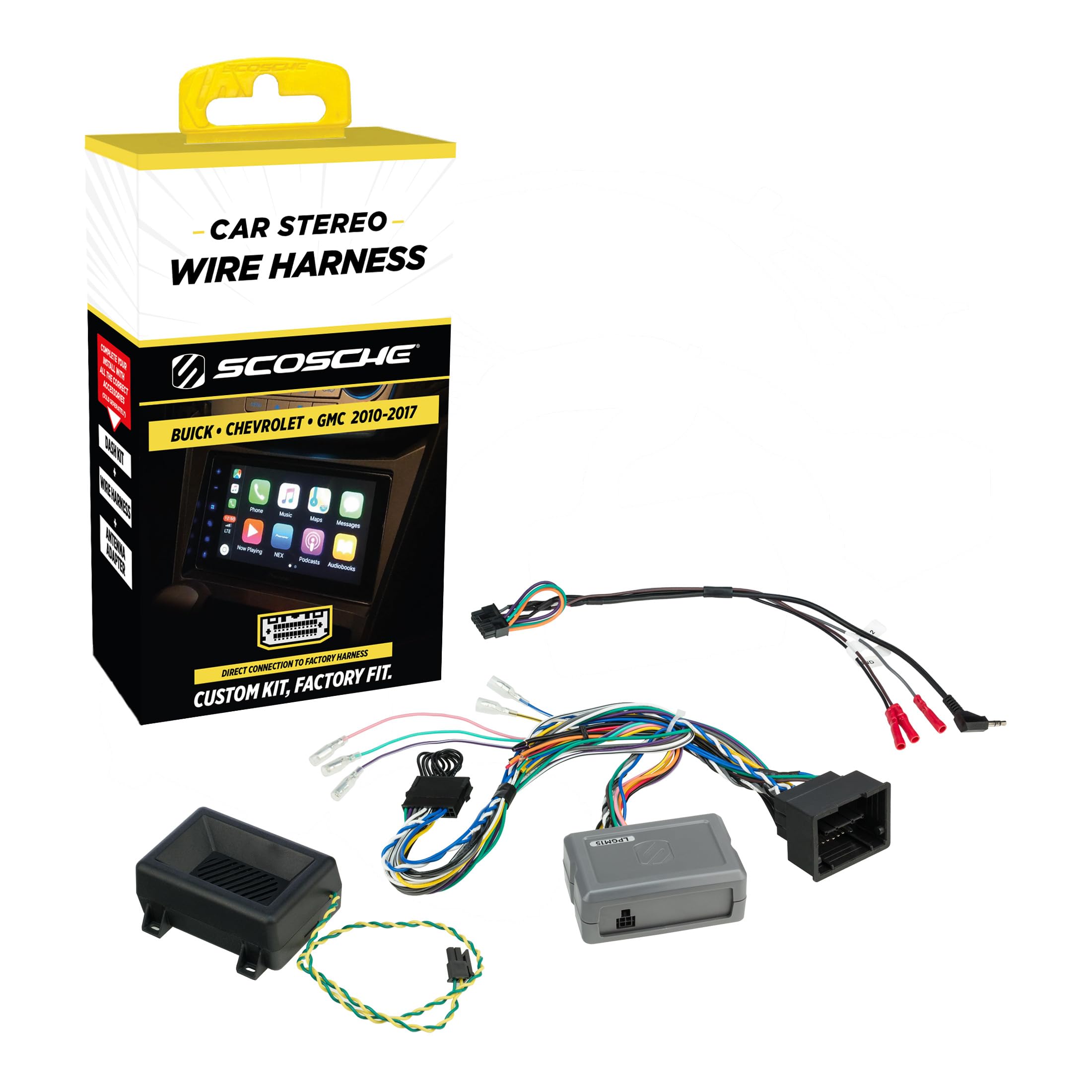 Amazon.com: Scosche LPGM15 Link+ Factory Stereo Replacement